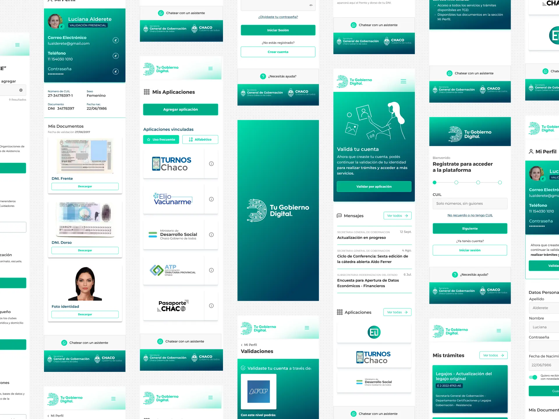Vistas mobile — v2